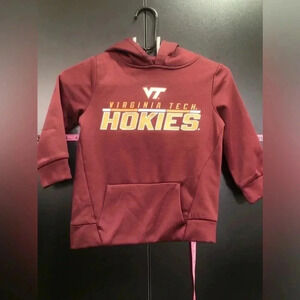 Virginia Tech Hokies Hoodie, pull over, pouch pocket, HOKIE Logo, Unisex